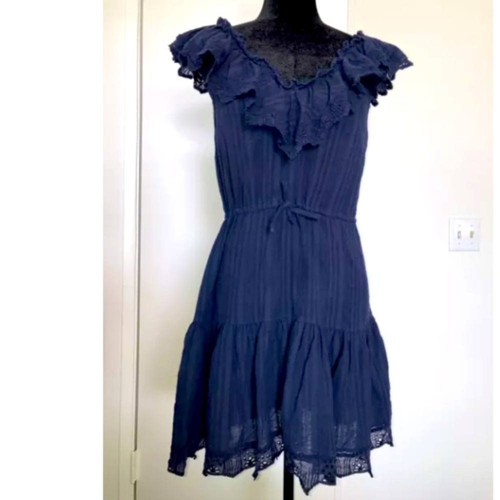 Rebecca Taylor Ruffle Dress Size 2